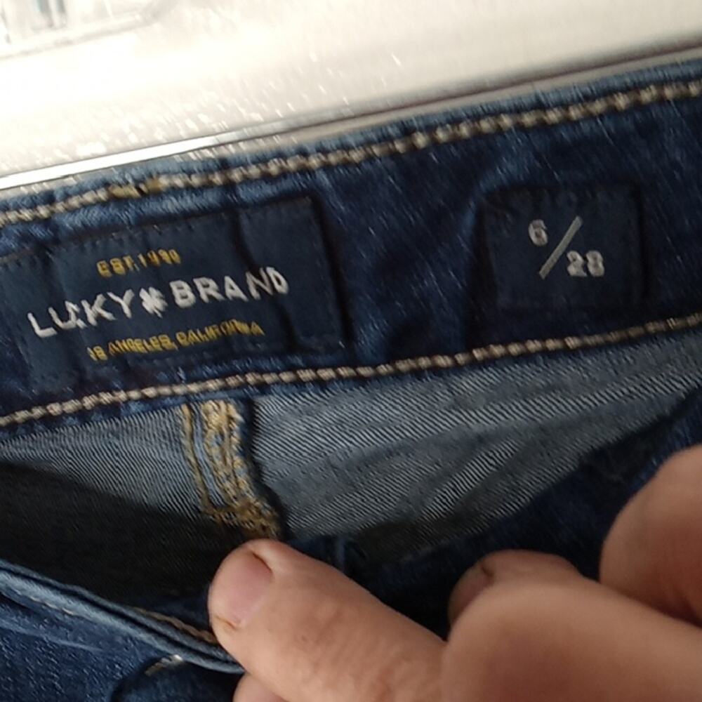 Lucky Brand Women's Size 6/28 Hayden Skinny Blue Jeans. Athleisure, Comfy - Picture 2 of 10